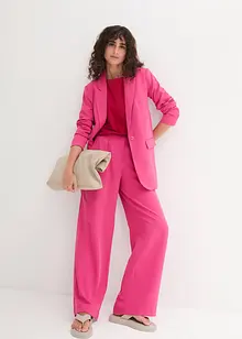 Maglia a mezze maniche con scollo a barca con cotone biologico, bonprix
