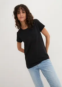 Maglia con scollo rotondo e maniche corte (pacco da 5), bonprix