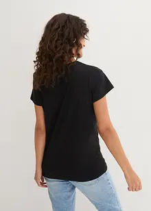 Maglia con scollo rotondo e maniche corte (pacco da 5), bonprix