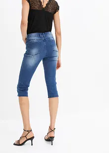 Jeans capri con farfalle, bonprix