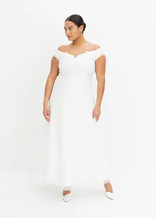 Abito da sposa con spalle scoperte e pizzo, bonprix