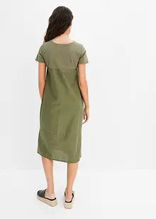 Abito in misto lino leggero, bonprix