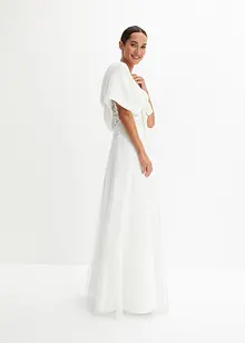 Abito da sposa con spalle scoperte e pizzo, bonprix