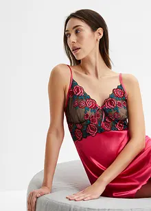 Négligé in satin, bonprix