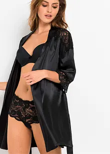 Kimono in satin con effetto lucido, bonprix