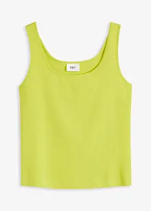 Top a coste in puro cotone, bonprix