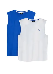 Canotta (pacco da 2) in puro cotone biologico, bonprix