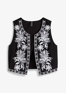 Gilet con ricamo, bonprix