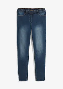 Jeggings di jeans con cinta comoda skinny, bonprix