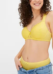 Reggiseno con coppe preformate, ferretto e poliammide riciclata, bonprix