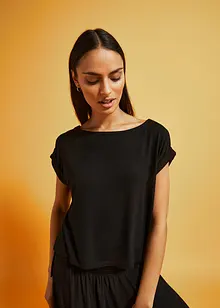 Maglia oversize in viscosa fluente, bonprix