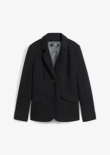 Blazer sciancrato in jersey di cotone, bonprix