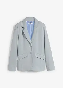 Blazer sciancrato in jersey di cotone, bonprix