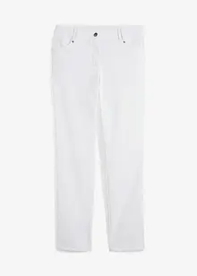 Pantaloni elasticizzati in bengalina con cinta comoda straight, bonprix