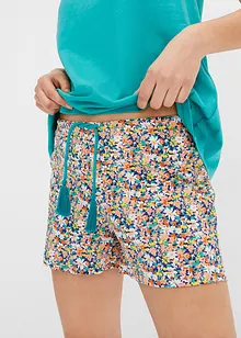 Pigiama estivo con pizzo, bonprix