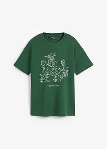 T-shirt con stampa in cotone biologico, bonprix