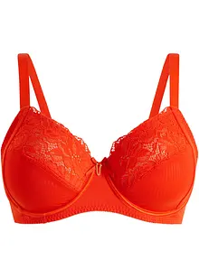 Reggiseno con ferretto e pizzo, bpc selection