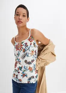 Top in jersey fantasia, bonprix