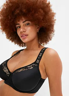 Reggiseno imbottito con ferretto e poliammide riciclata, bonprix