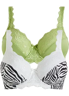 Reggiseno con ferretto (pacco da 2), bonprix