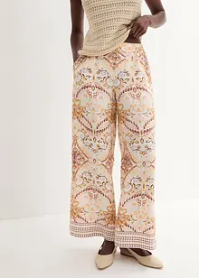 Pantaloni a palazzo in puro lino, bonprix PREMIUM