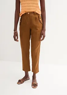 Pantaloni in puro lino, bonprix