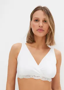 Reggiseno allattamento senza ferretto con cotone biologico (pacco da 2), bonprix