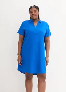 Abito tunica in misto lino leggero, bonprix