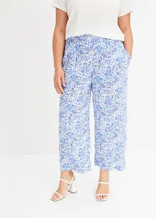 Pantaloni con elastico in vita fantasia, bonprix