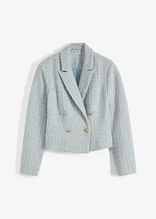 Blazer in bouclé con poliestere riciclato, BODYFLIRT