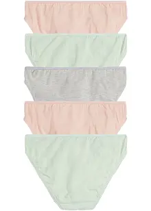 Slip con cotone biologico (pacco da 5), bonprix