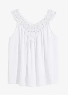 Top con pizzo, bonprix