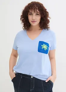 T-shirt con ricamo, bonprix