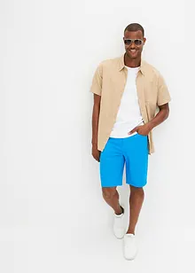 Bermuda in jeans elasticizzati, classic fit, John Baner JEANSWEAR