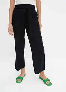 Pantaloni culotte in misto lino leggero, bonprix