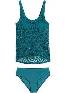 Tankini (set 2 pezzi) con tasche portaprotesi, RAINBOW