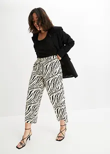 Pantaloni con elastico in vita, bonprix