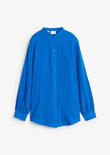 Camicia lunga in mussola di cotone, bonprix