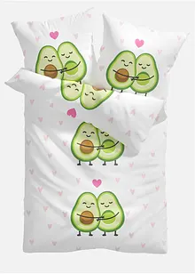 Biancheria da letto con avocado, bonprix