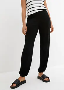 Pantaloni in jersey con comodo elastico in vita e al fondo gamba, bonprix