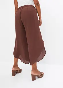 Pantaloni a palazzo con spacchi, bonprix