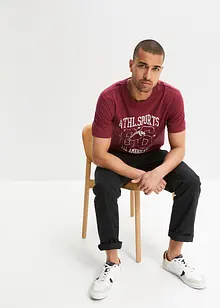 T-shirt con stampa sportiva (pacco da 2), bonprix