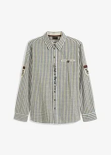 Camicia bavarese con maniche arrotolabili, bonprix