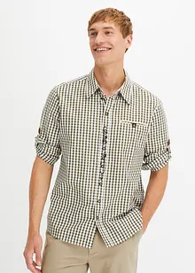 Camicia bavarese con maniche arrotolabili, bonprix