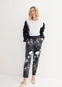 Pantaloni in felpa di misto cotone, bonprix