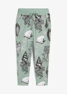 Pantaloni in felpa di misto cotone, bonprix