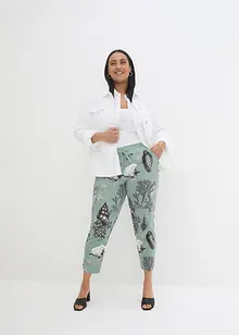 Pantaloni in felpa di misto cotone, bonprix