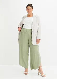 Pantaloni in misto lino, bonprix