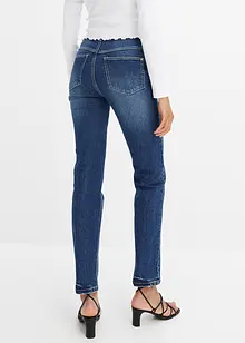 Jeans straight, a vita alta, bonprix