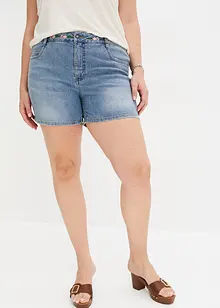 Shorts di jeans con ricami, BODYFLIRT